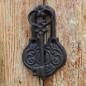 Ancient Key. Aldaba, Cast Iron Vintage Knocker REDESIGN®