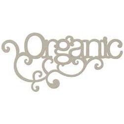 Chipboard. Palabra decorativa de cartón: Organic | L'aura Bella