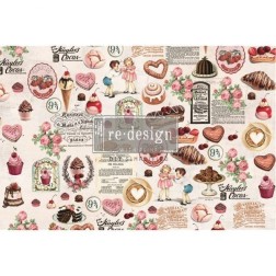 Super Decadent. Decoupage Decor Tissue Paper Redesign  | L'aura Bella