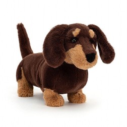 Otto Sausage Dog Perro Dachshund Peluche Jellycat OT3SD | L'aura Bella