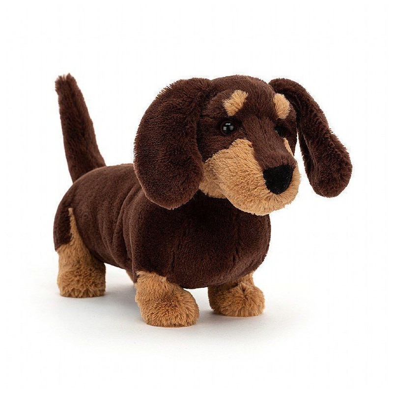 Otto Sausage Dog Perro Dachshund Peluche Jellycat OT3SD | L'aura Bella