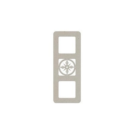 Dos marcos con brújula