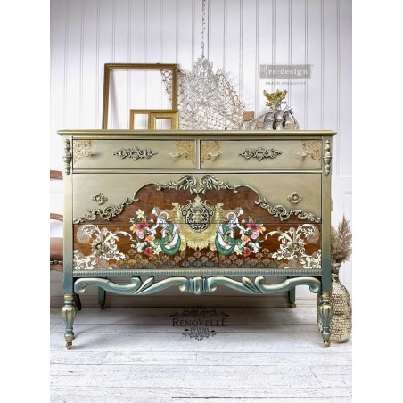 Mermaid Lace by CeCe ReStyled. Transfer, calcomania REDESIGN DECOR TRANSFERS®