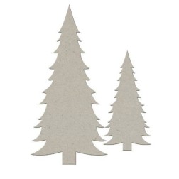 Fabscraps. Chipboard. Colección Rustic . DC48008. Árbol (2pzs)
