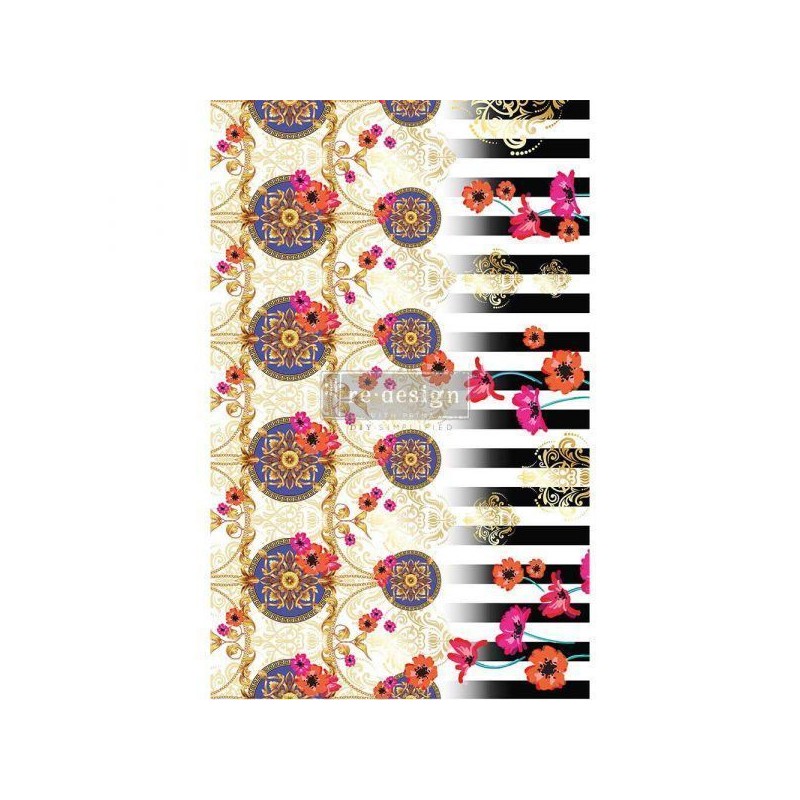 Fashion & Flora Decoupage Decor Tissue Paper Redesign | L'aura Bella