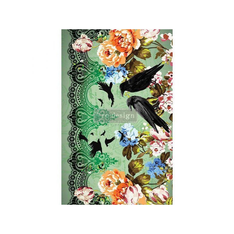 CeCe Retro Garden Decoupage Decor Tissue Paper Redesign| L'aura Bella