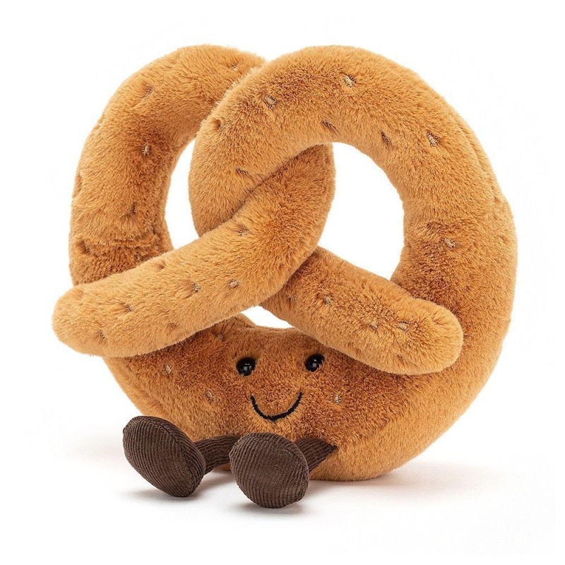 Amuseable Pretzel. Peluche Jellycat A2PRET | L'aura Bella