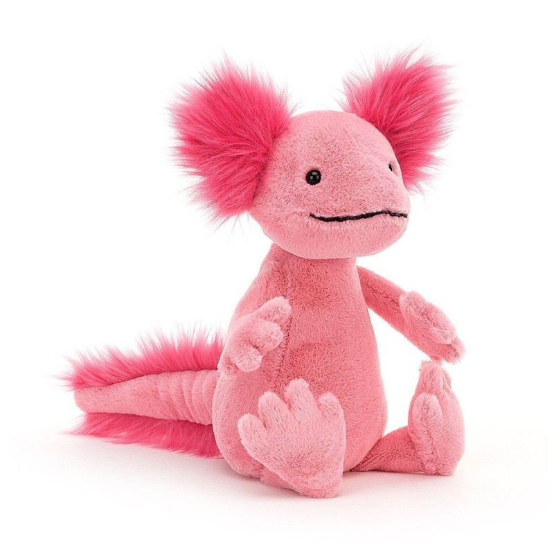 Alice Axolotl, Ajolote Alice. Peluche Jellycat AL3AX | L'aura Bella