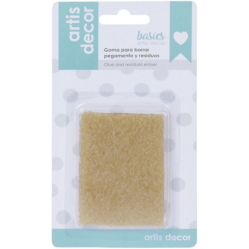 Goma de borrar para pegamento y residuos. Artis Decor | L'aura Bella