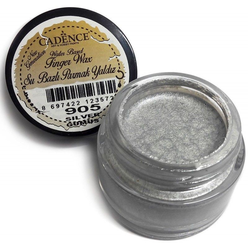 Finger Wax Plata de Cadence. Cera de dedo al agua FW905 | L'aura Bella