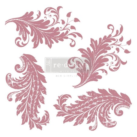 Royal Flourish Sello DECOR STAMP RE·DESIGN with Prima® | L'aura Bella