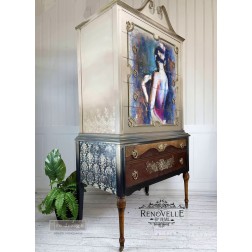 Stamped Damask Sello DECOR STAMP RE·DESIGN with Prima® | L'aura Bella