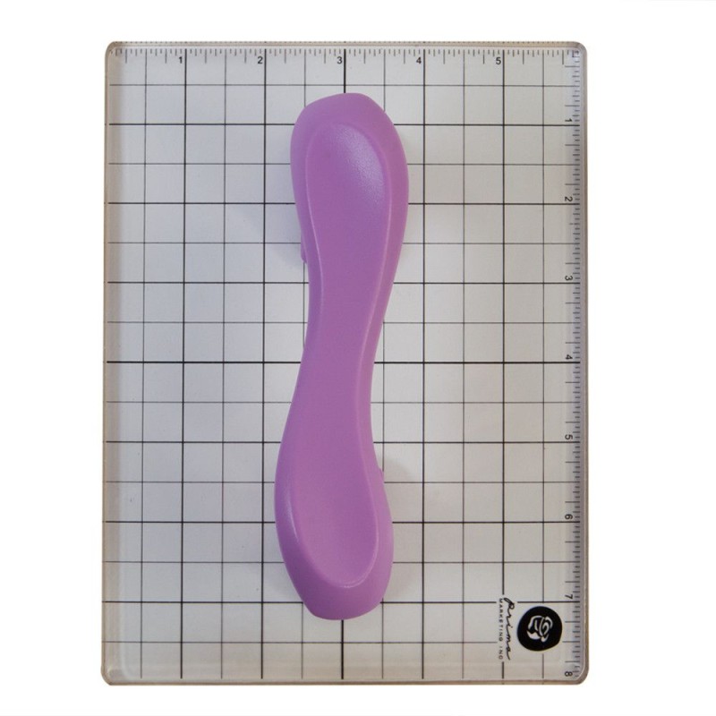 Bloque acrílico para sellos. 6"x8" (15.24 x 20.32 cm). Prima Marketing