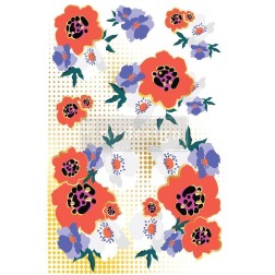 Modernist Floral REDESIGN DECOR TRANSFERS®  652272 | L'aura Bella