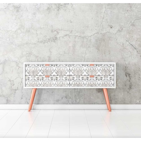 Antique Damask. Transfer, calcomania REDESIGN DECOR TRANSFERS®