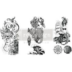 Mermaid Treasure REDESIGN DECOR TRANSFERS® 657413 | L'aura Bella