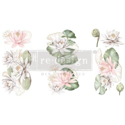 Water Lilies REDESIGN DECOR TRANSFERS® 658922 | L'aura Bella