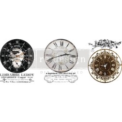 Vintage Clocks REDESIGN MIDDY DECOR TRANSFERS® 659257 | L'aura Bella