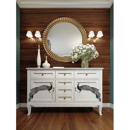 Regal Peacock. Middy Transfer, calcomania REDESIGN DECOR TRANSFERS®