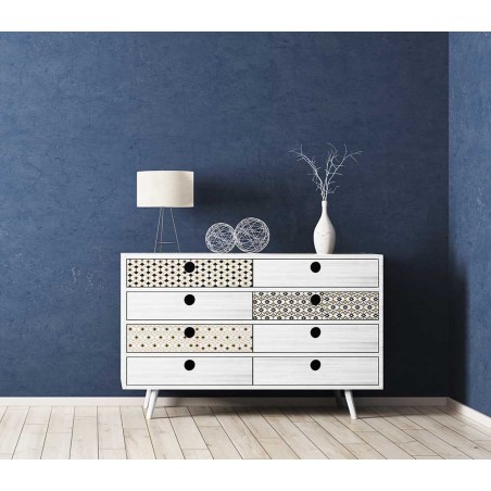 Moroccan Diamonds. Middy Transfer, calcomania REDESIGN DECOR TRANSFERS®