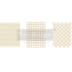 Golden Art Deco REDESIGN MIDDY DECOR TRANSFERS® 660741 | L'aura Bella