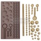 GEMS & CHAINS. Molde REDESIGN DECOR MOULDS® diseñado por CeCe ReStyled