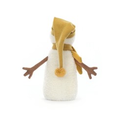 Lenny Snowman, muñeco de nieve, peluche Jellycat SWM4L | L'aura Bella