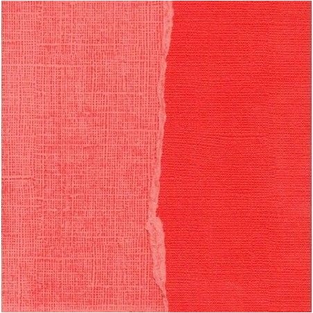 Papel liso para scrapbooking. Rouge. 30 x 30 cm