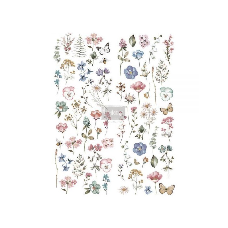 Delicate Fleur REDESIGN DECOR TRANSFERS® 636937 | L'aura Bella