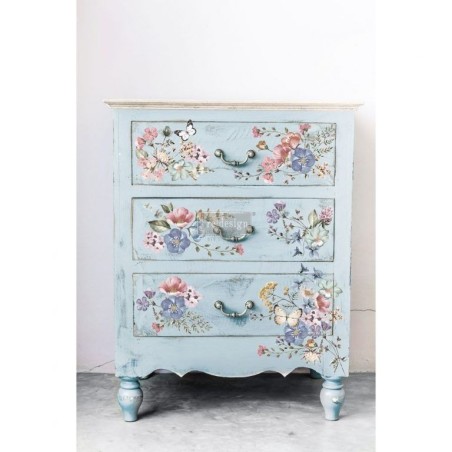 Delicate Fleur. Transfer, calcomania REDESIGN DECOR TRANSFERS®