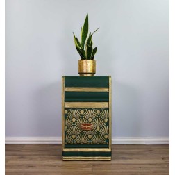 Deco Peacock. Décor Stencil Kacha. Redesign 659172 | L'aura Bella