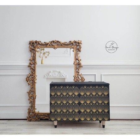 Art Deco. Décor Stencils Redesign. Plantilla de estarcido