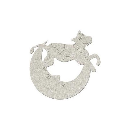 Vaca saltando sobre la Luna