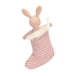 Shimmer Stocking Bunny. Jellycat. SHIM4SB. | L'aura Bella