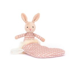 Shimmer Stocking Bunny. Conejo en un calcetín. Peluche Jellycat.