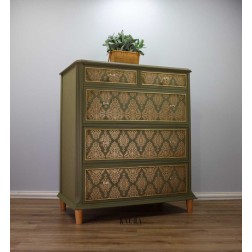 Golden Damask by KACHA REDESIGN DECOR TRANSFERS® 659196 | L'aura Bella