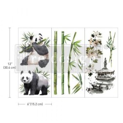 Panda Sweet REDESIGN DECOR TRANSFERS® 657451 | L'aura Bella