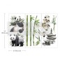 Panda Sweet. Transfer, calcomania REDESIGN DECOR TRANSFERS®