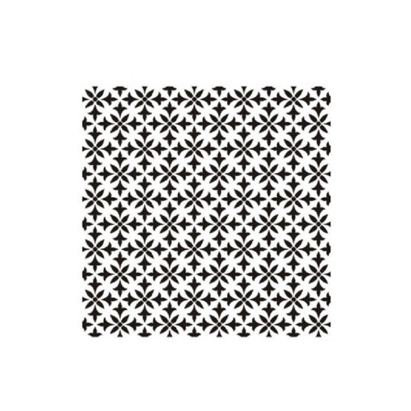 Plantilla stencil: fondo Home Decor HD093. Cadence | L'aura Bella