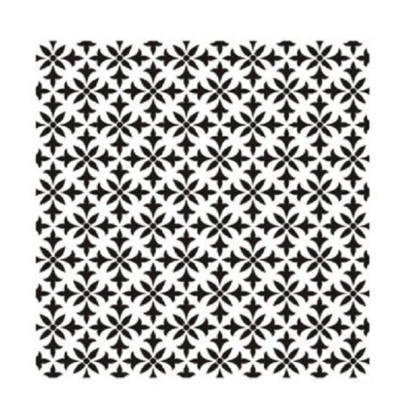 Plantilla stencil: fondo Home Decor HD093. Cadence | L'aura Bella