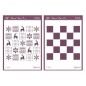 Pack 2 Plantillas stencil: Navidad. A4 (21 x 29.7cm). Dayka Trade