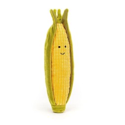 Vivacious Vegetable Sweetcorn. Peluche Jellycat VV6SC | L'aura Bella