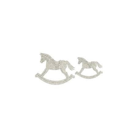 Caballo balancín (2pzs.)