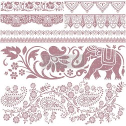 Elemental Borders Sello DECOR STAMP RE·DESIGN Prima® | L'aura Bella