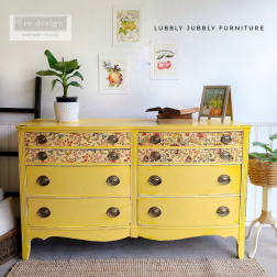 Tangerine Spring. Decoupage Decor Tissue Paper Redesign | L'aura Bella