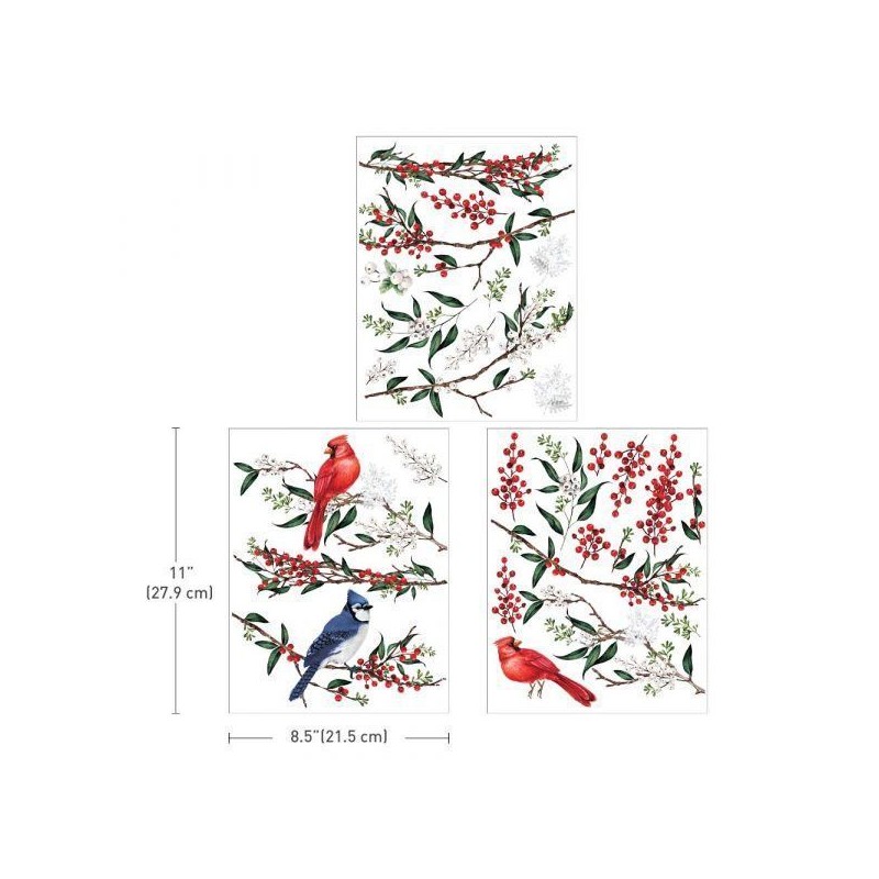Winterberry REDESIGN MIDDY DECOR TRANSFERS® 659998 | L'aura Bella
