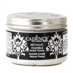 Pasta Relieve Flexible Metalizada Perla Cadence. MF01 | L'aura Bella