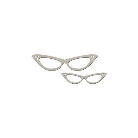 Gafas "Diva" (2pzs.)