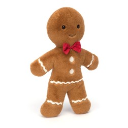 Jolly Gingerbread Fred Huge, Peluche Jellycat JGB1F | L'aura Bella