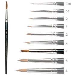 Pincel Acuarela S 7 MINI, n 4. Pelo Marta Kolinsky. W&N | L'aura Bella